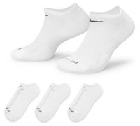 Zokni Nike Everyday Plus Cushion Training No-Show Socks 3P - white/black