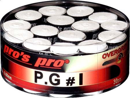 Overgrip Pro's Pro P.G. 1 30P - white