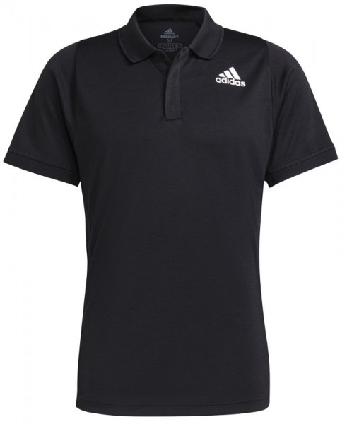Férfi teniszpolo Adidas Primegreen Freelift Polo - black/white