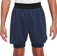 Spodenki chłopięce Nike Kids Dri-Fit Adventage Multi Tech Shorts - midnight navy/obsidian/black