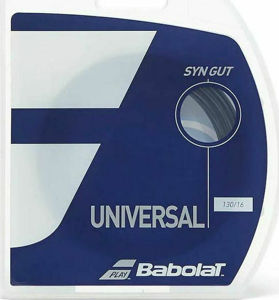 Corda da tennis Babolat Syn Gut Universal (12 m) - black
