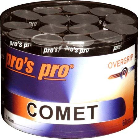 Grips de tennis Pro's Pro Comet 60P - black