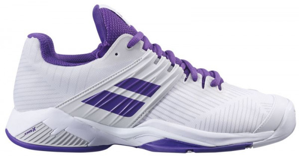 Damen-Tennisschuhe Babolat Propulse Fury All Court Women - white/purple
