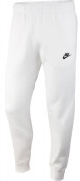 Pantalons de tennis pour hommes Nike Sportswear Club Fleece M - white/white/black