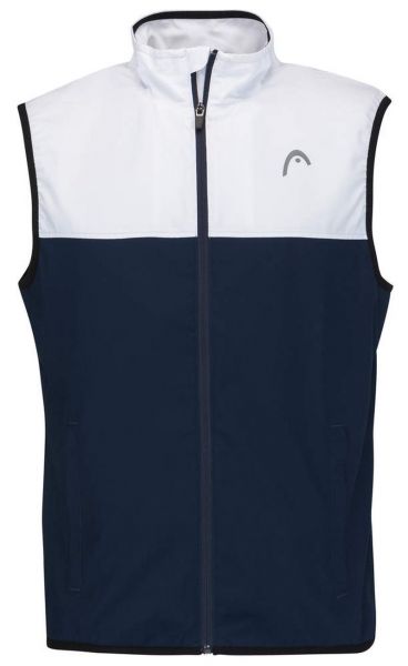 Chaleco de tenis para hombre Head Club 22 Vest M - dark blue