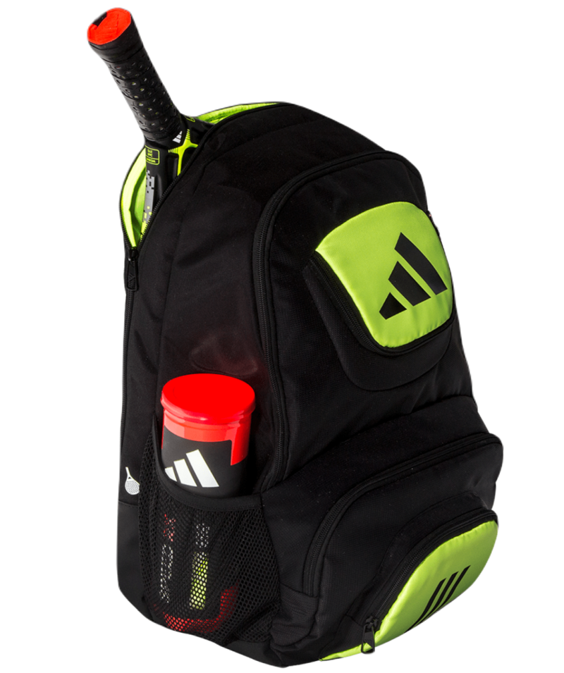 buy adidas Protour Pro Tour 3.2 Backpack - Black, Lime online