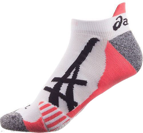  Asics Tennis Ped Sock - 1 para/white/coral
