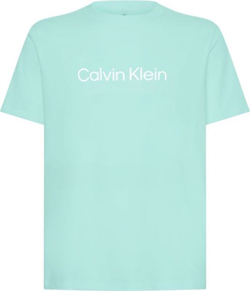 Pánske tričko Calvin Klein PW SS T-shirt - blue tint