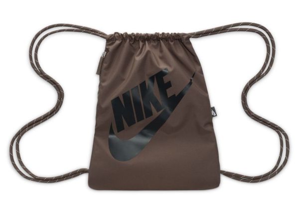 Tennis Backpack Nike Heritage Drawstring - ironstone/ironstone/black
