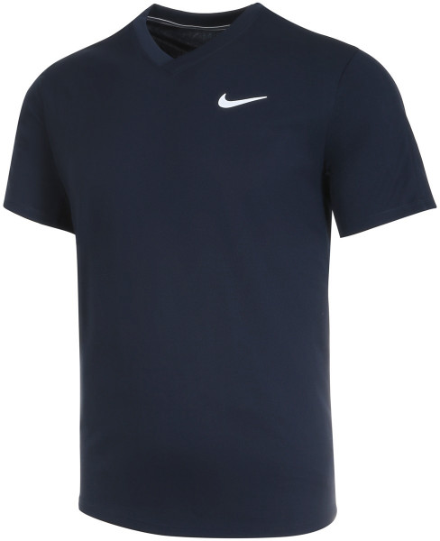 Teniso marškinėliai vyrams Nike Court Dri-Fit Victory - obsidian/obsidian/white