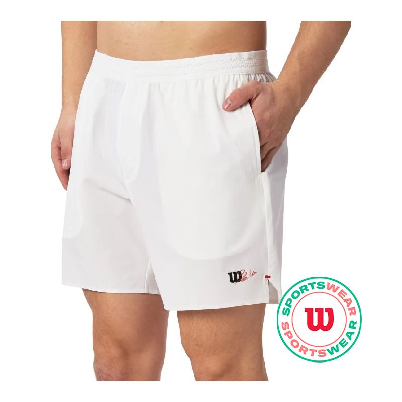 Short De Tennis Wilson Team Tournament 7In Homme - 100% Polyester, Taille XL