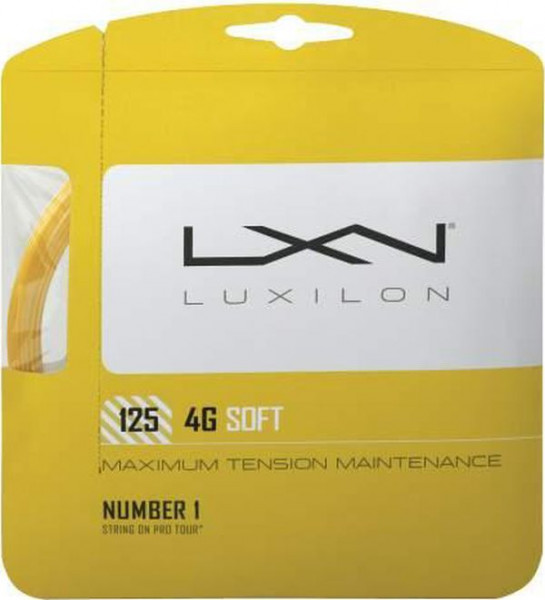 Teniso stygos Luxilon 4G Soft (12.5 m)