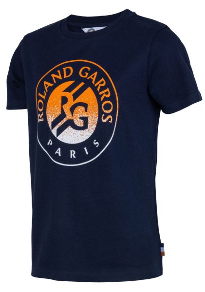 Chlapčenské tričká Roland Garros Big Logo 2024 T-Shirt - Modrý