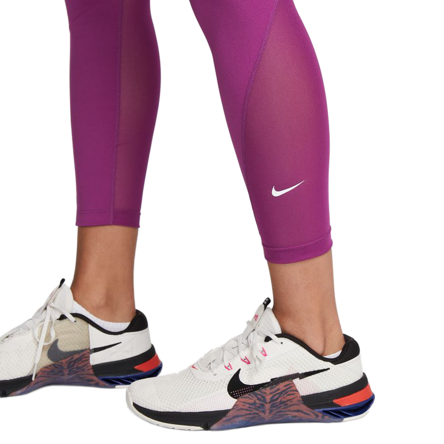Nike One Dri-Fit Mid-Rise 7/8 Tight - viotech/white, Strefa Tenisa