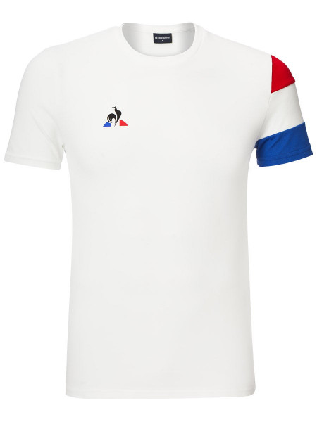 Herren Tennis-T-Shirt Le Coq Sportif TENNIS Tee SS No.2 M - optical white