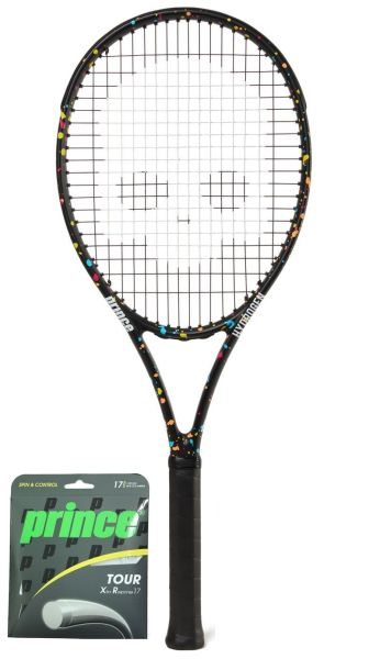 Tennisschläger Prince by Hydrogen Spark 300g + Tennis-Saiten