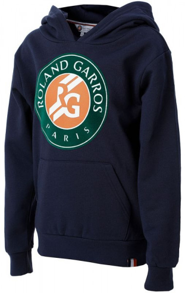 Dječački sportski pulover Roland Garros Sweat Shirt Big Logo K - marine