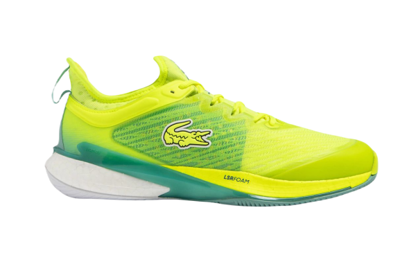 Chaussures de tennis pour hommes Lacoste SPORT AG-LT23 Lite - yellow/green
