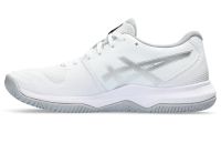 Damenschuhe für Badminton und Squash Asics Gel-Tactic 12 - white/pure silver Damenschuhe für Badminton und Squash Asics Gel-Tactic 12 - white/pure silver