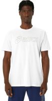 T-shirt pour hommes Asics Logo Short Sleeve - Blanc