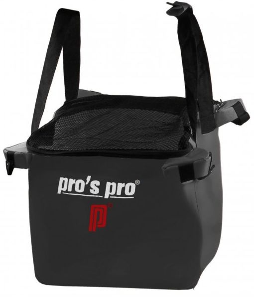 Bolsilla para pelotas de tenis Pro's Pro Ball Bag Professional - black