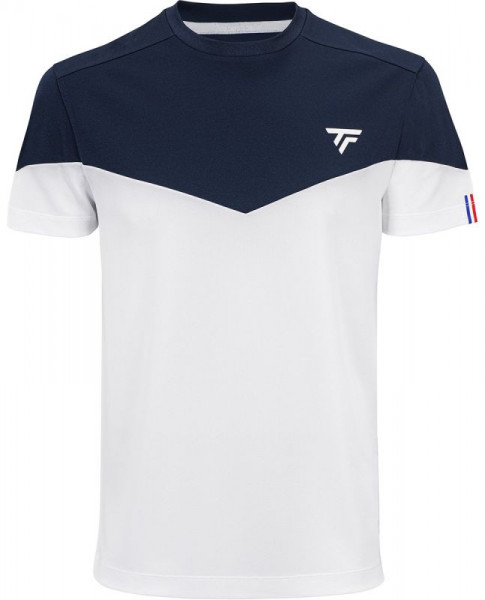 Herren Tennis-T-Shirt Tecnifibre Perf Tee M - white