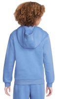 Dječji sportski pulover Nike Club Fleece Full-Zip Hoodie - polar/white Dječji sportski pulover Nike Club Fleece Full-Zip Hoodie - polar/white