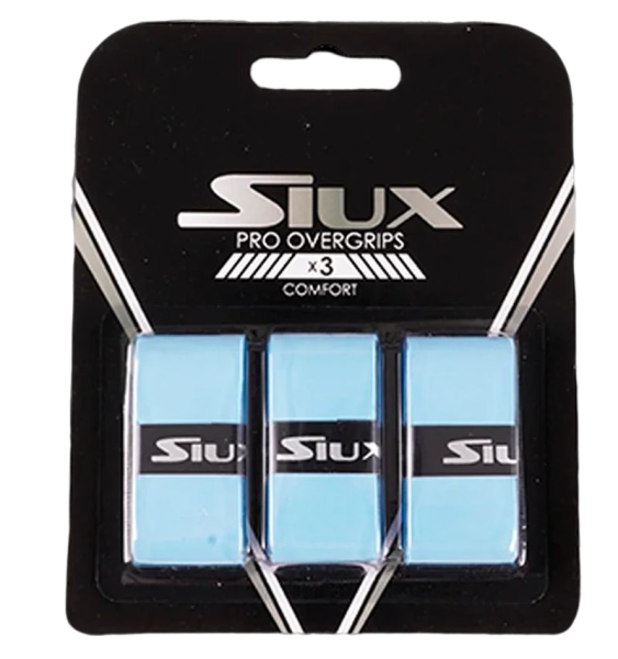  Siux Pro Overgrips Comfort 3P - smooth blue