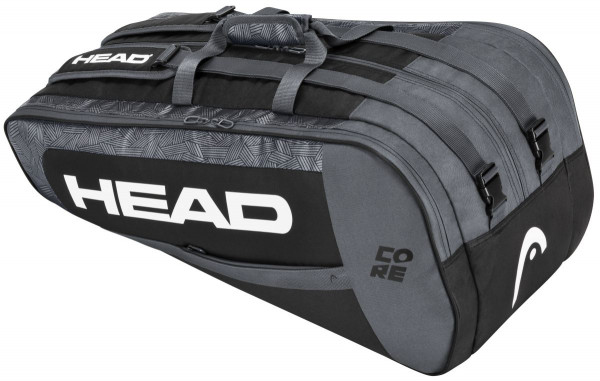 Tenisz táska Head Core 9R Supercombi - black/white