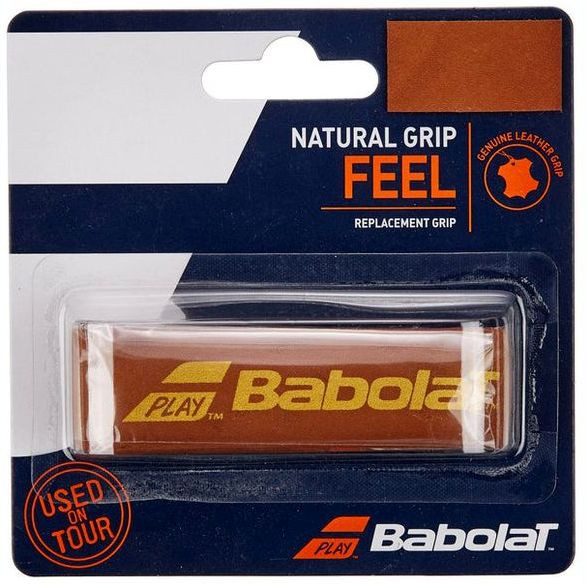 Tenisz markolat - csere Babolat Natural Grip 1P - brown