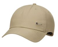 Kapa za tenis Nike H86 Metal Swoosh Cap - natural olive/metallic silver