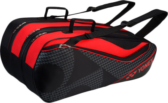  Yonex Racquet Bag 9 Pack - black/red