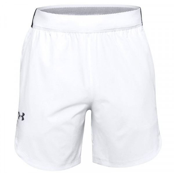 Herren Tennisshorts Under Armour Men's UA Stretch Woven Shorts - halo grey