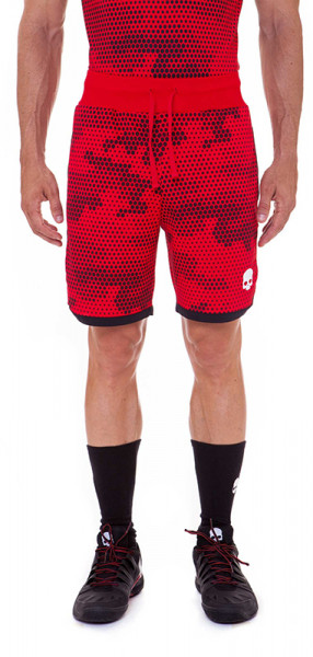  Hydrogen Tech Camo Shorts - red camouflage