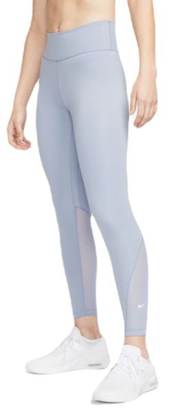 Women's leggings Nike One Dri-Fit Mid-Rise 7/8 Tight - indigo haze/white