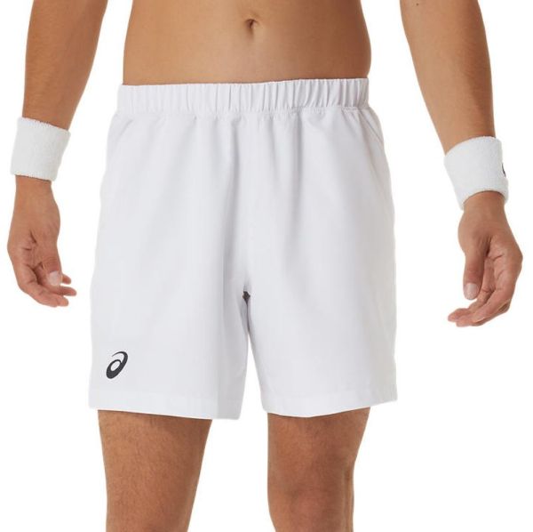Pantaloncini da tennis da uomo Asics Court 7in Short - brilliant white