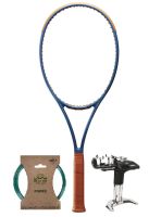 Raqueta de tenis Adulto Wilson Blade 98 16x19 V9 RG 2024 + cordaje + servicio de encordado