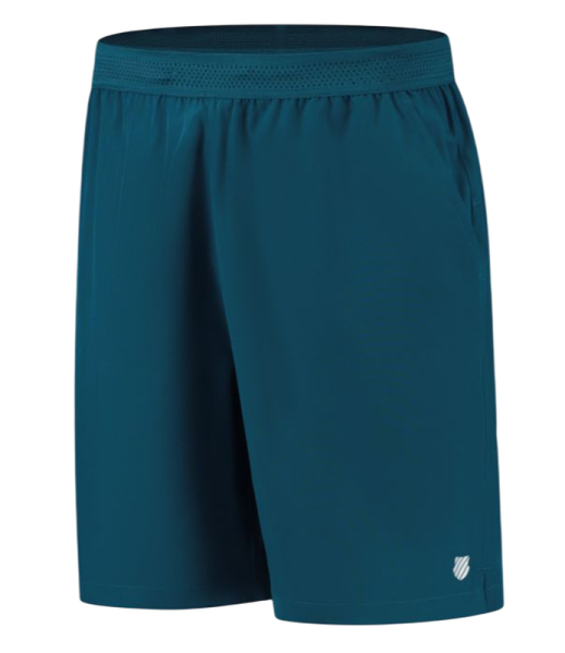 Shorts de tenis para hombre K-Swiss Tac Hypercourt Short 8 Inch - blue opal