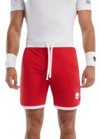 Tenisa šorti vīriešiem Hydrogen Tech Shorts - red/white