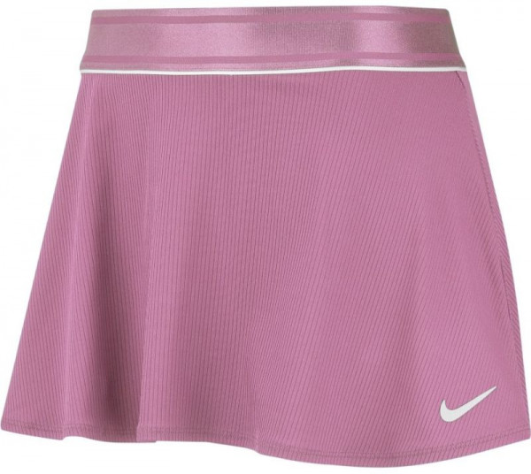  Nike Court Dry Flounce Skirt - pink rise/white/white