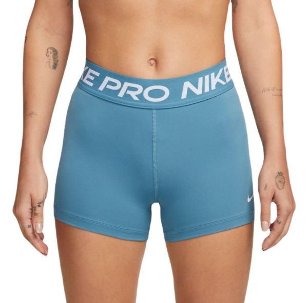 Pantaloni scurți tenis dame Nike Pro 365 Short 3in - noise aqua/white