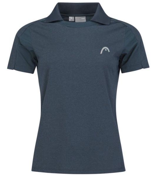 Women's polo T-shirt Head Padel Tech Polo Shirt - navy