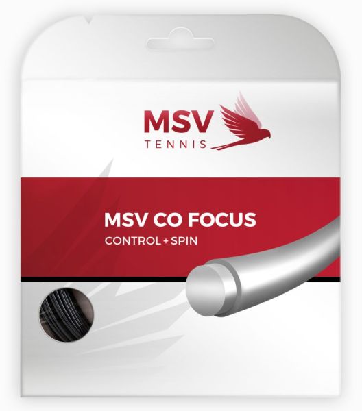 Corda da tennis MSV Co. Focus (12 m) - black