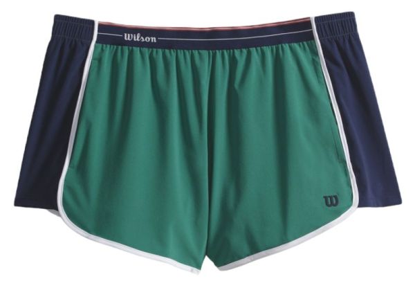 Tenisa šorti sievietēm Wilson Heir Unlined Short - Zaļš