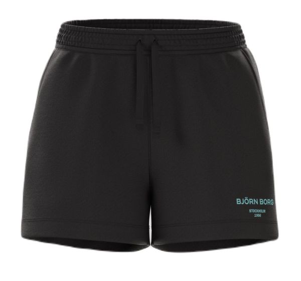 Damskie spodenki tenisowe Björn Borg Essential Shorts - black beauty