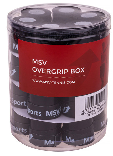  MSV Skin Overgrip black 24P