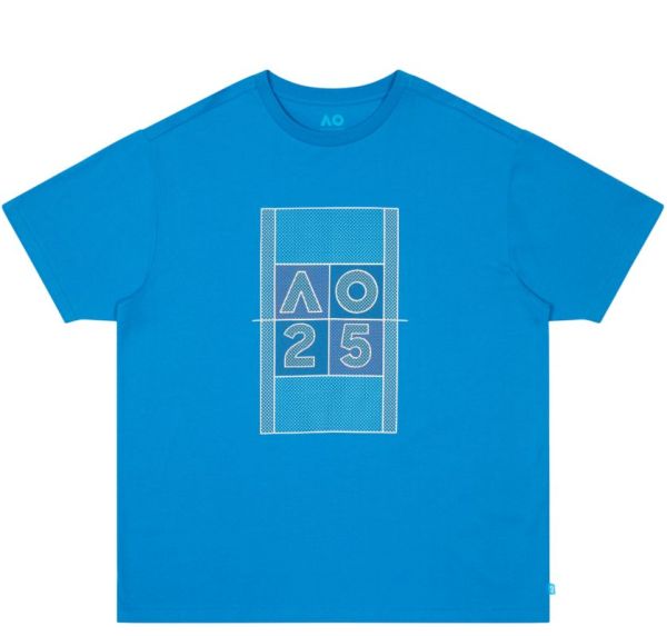 Men's T-shirt Australian Open Dated Court - Blue