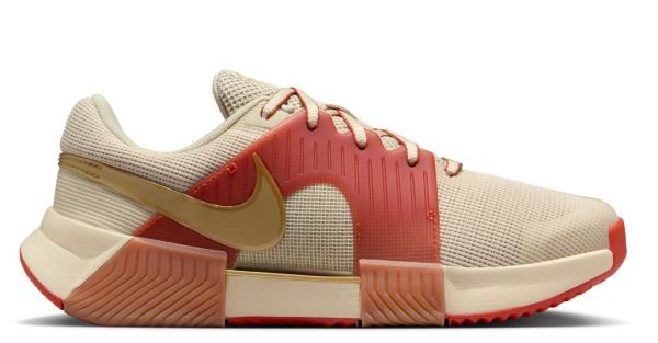 Teniso batai moterims Nike Zoom GP Challenge 1 Clay Premium - Auksinis, Rudas, Smėlio spalvos