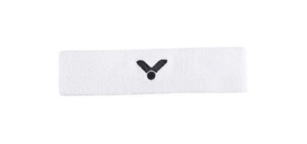 Frottee Stirnband Victor Headband - white