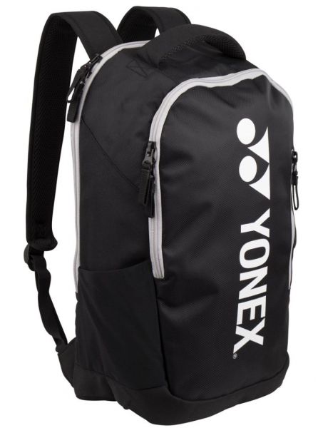 Tennisrucksack Yonex Backpack Club Line 25 Liter- black/black